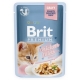 Brit premium 85g kitten kaps.filety s kuřetem ve šťávě 1ks/24ks