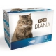 Eco Diana 12 x 100g rybí kousky v omáčce kapsička cat