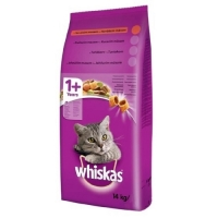 Whiskas 14kg hovězí cat