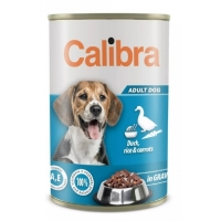 Calibra dog 1240g kachna a rýže s mrkví v omáčce NEW dog