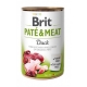 Brit Paté Meat 400g Duck/6ks  
