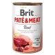 Brit Paté Meat 400g Beef/6ks 