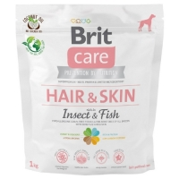 Brit Care Dog 1kg Hair&Skin, Insect&Fish