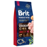 Brit 15kg premium Nature Adult L