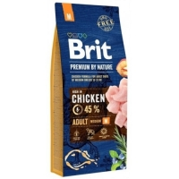 Brit 15kg premium Nature Adult M