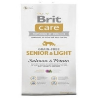 Výprodej Brit care  3,0kg Senior+Light Salmon grain free