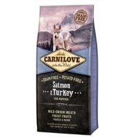 Carnilove 12kg Puppy Salmon+Turkey   