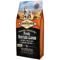 Carnilove 6kg Adult SB Fresh Ostrich+Lamb(pštros+jehně)
