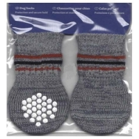 Ponožky protiskluzové šedé L