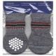 Ponožky protiskluzové šedé L-XL