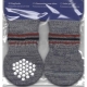 Ponožky protiskluzové šedé S-M