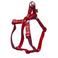Postroj popruh 2,0cm EKG č.3-4 - červené