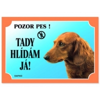 Cedulka jezevčík dlouhosrstý