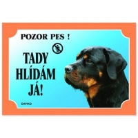 Cedulka rottweiler