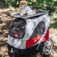 Výstavní vozík pro psy do 30kg šedá/fialová