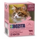 Bozita 370g cat chunks in jelly with minced beef (s mletým hovězím)