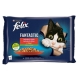 Felix Fantastic 85gx4ks kaps. kuře+rajče/hovězí+mrkev/12ks  AKCE