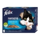 Felix Fantastic 85gx12ks kaps. losos+platýs+tuňák+treska v želé/6ks AKCE