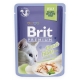 Brit premium 85g cat kaps.filety se pstruhem v želé 1ks/24ks AKCE