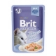 Brit premium 85g cat kaps.filety s lososem v želé 1ks/24ks  AKCE