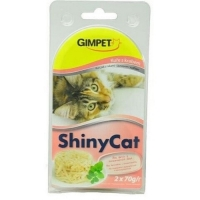 Shiny cat 2x70g kuře+krab AKCE
