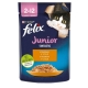 Felix Fantastic 85g kaps.JUNIOR kuře v želé /26ks  AKCE