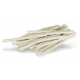 Kiddog rawhide chewing sticks white 8mm/12cm 100pcs