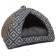Iglu s pol.Modern 34x34x27cm kosočtverec sv.šedý  AKCE