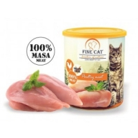 Fine cat 800g Poultry 100% masa