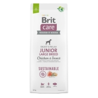 Brit Care 12kg Junior Large Breed Sustainable Chicken & Insect dog