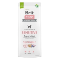 Brit Care  1kg Sensitive Sustainable Insect & Fish dog