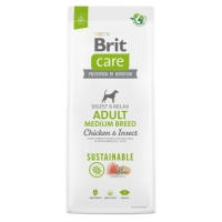 Brit Care  3kg Adult Medium Breed Sustainable Chicken & Insect dog