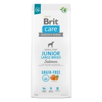 Brit Care 12kg Junior Large Breed Salmon Grain-free dog