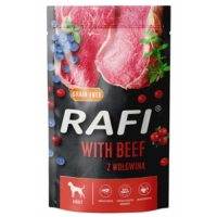 RAFI 500g With Beef Grain Free dog 
