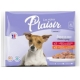 Plaisir 100g x 4 ks kapsička/2x hovězí + 2x kuře dog 