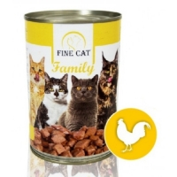 Fine cat Family 415g drůbeží