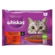 Whiskas 85g x 4ks kapsička klasický výběr ve šťávě cat