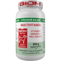 Giom S Multivitamín 200g prášek dog+cat