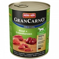 Gran Carno 800g adult hovězí+kachní srdce
