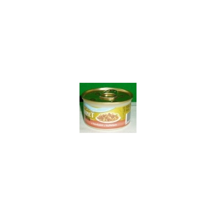 Gourmet  85g gold hovězí+kuře /12ks