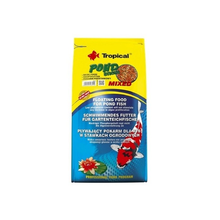 Tropical Pond Sticks Mixed 4kg
