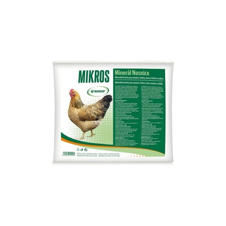 Mikros 1kg minerál pro nosnice-sáček