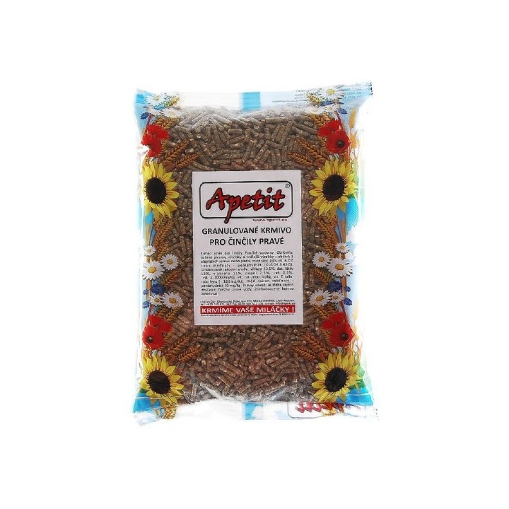 Apetit činčila 800g/6ks granule