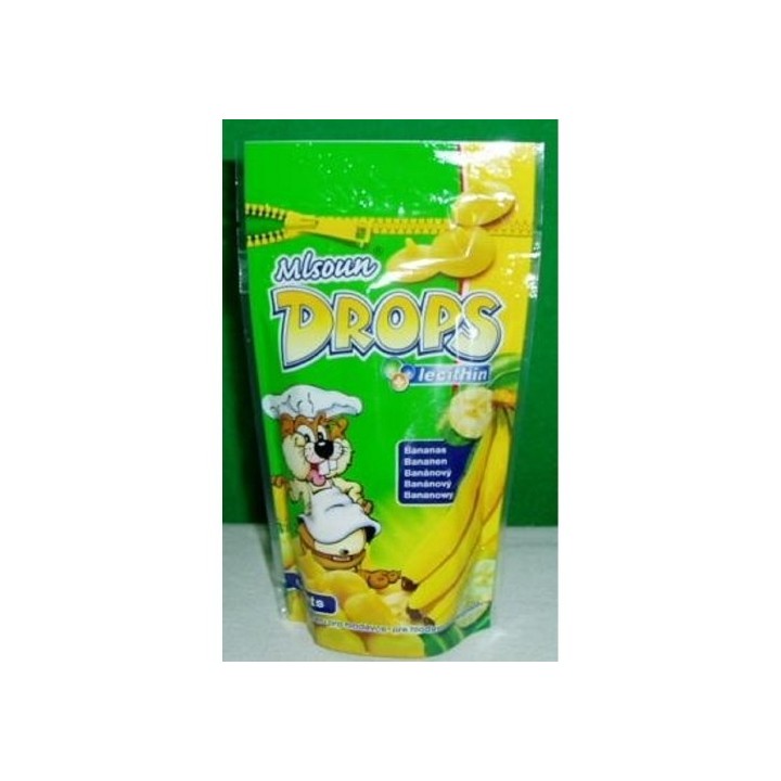Mlsoun Drops lecithin Bananas 75g hlodavec