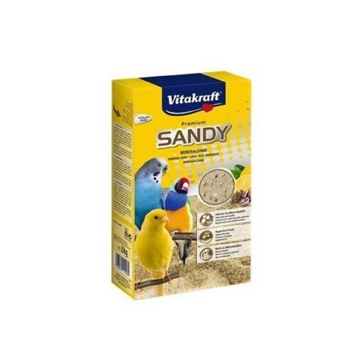 Písek Sandy 2kg pro malé papoušky