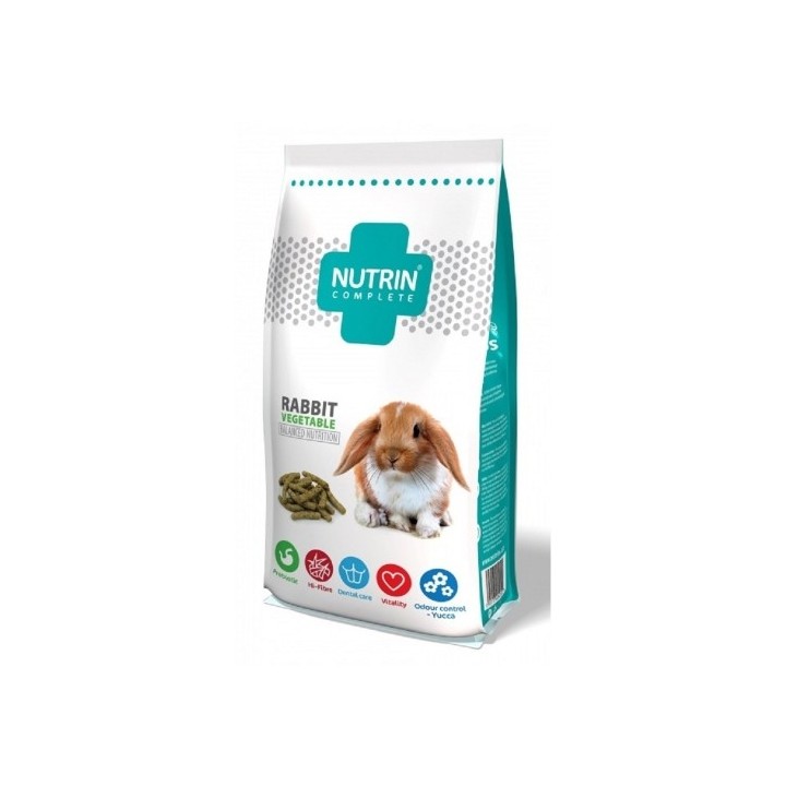 Nutrin Complete 1500g - Králík adult Vegetable