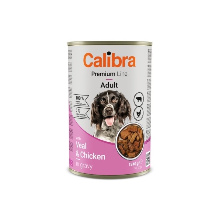 Calibra 1240g Premium with Veal&Chicken