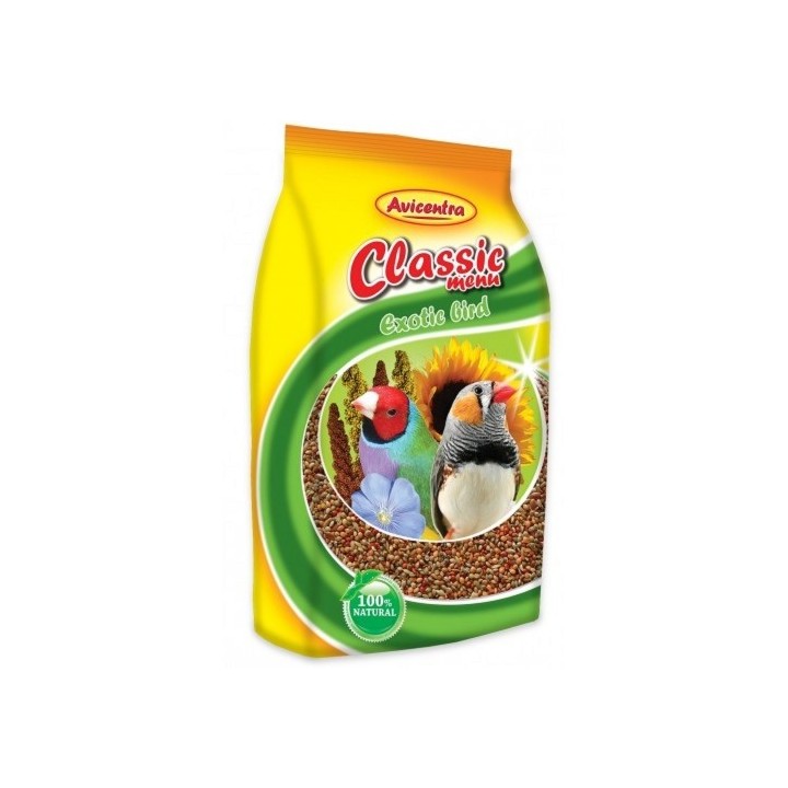 Avicentra drobní exoti 1000g classic/10ks