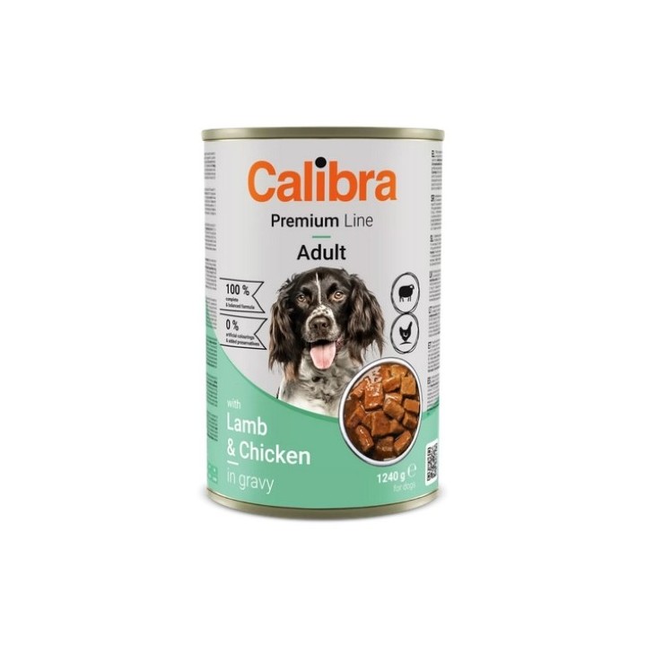 Calibra 1240g Premium with Lamb&Chicken dog