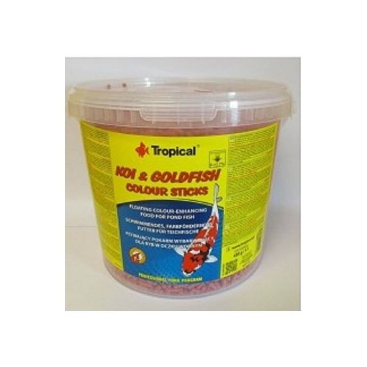 Tropical Goldfish Colour Sticks 11l /900g